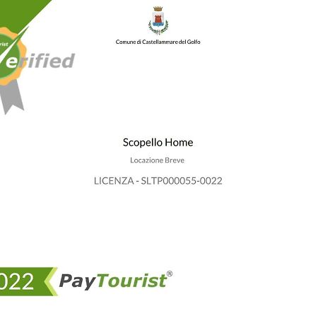 Scopello Home กัสเตลลัมมาเร เดล โกลโฟ ภายนอก รูปภาพ
